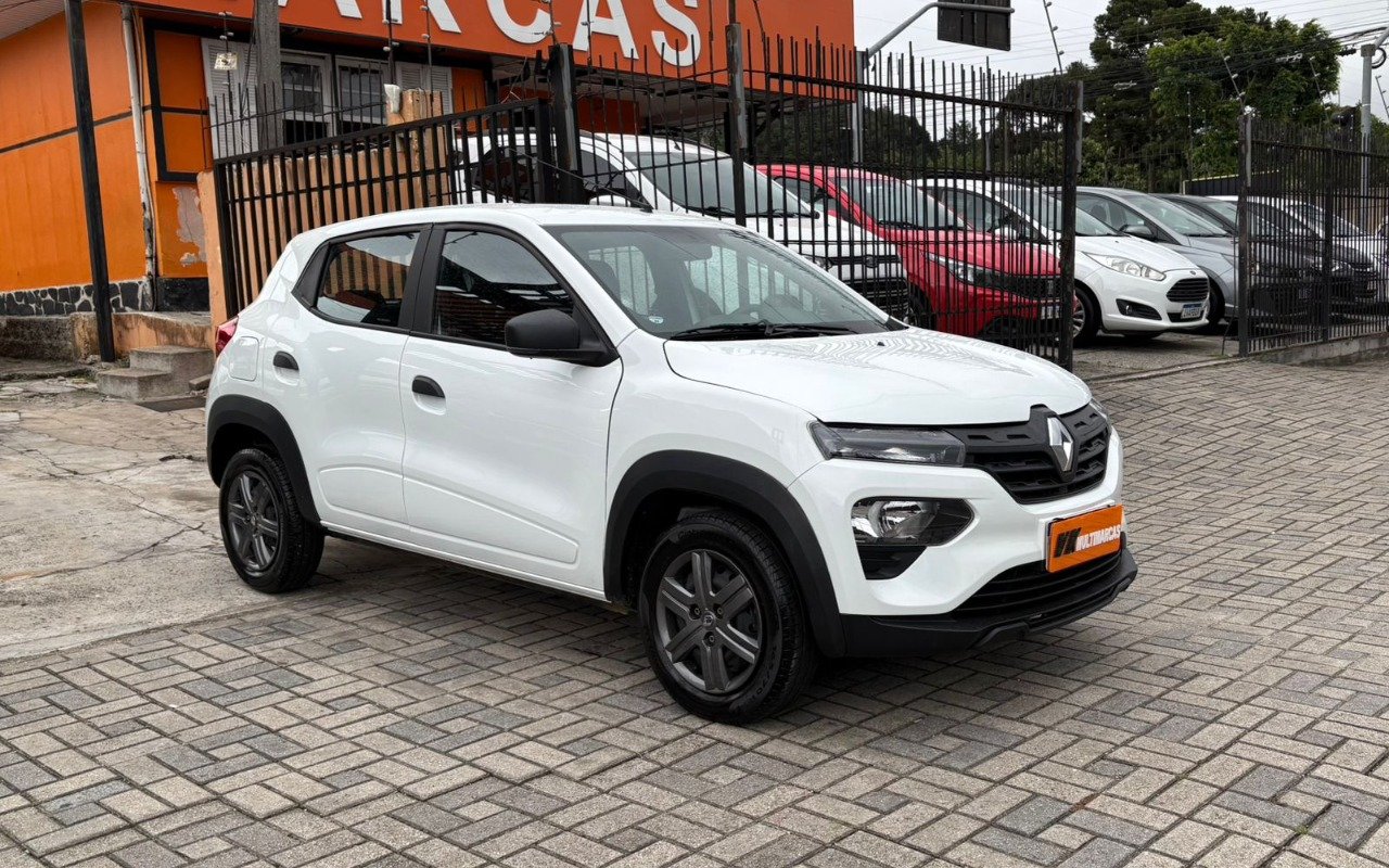 Renault Kwid Zen 1.0 Flex 12V 5p Mec. na cor Branco em Curitiba / PR - 908481