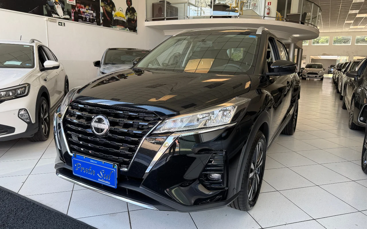 Nissan KICKS Advance 1.6 16V Flex Aut. na cor Preto em Curitiba / PR - 908535