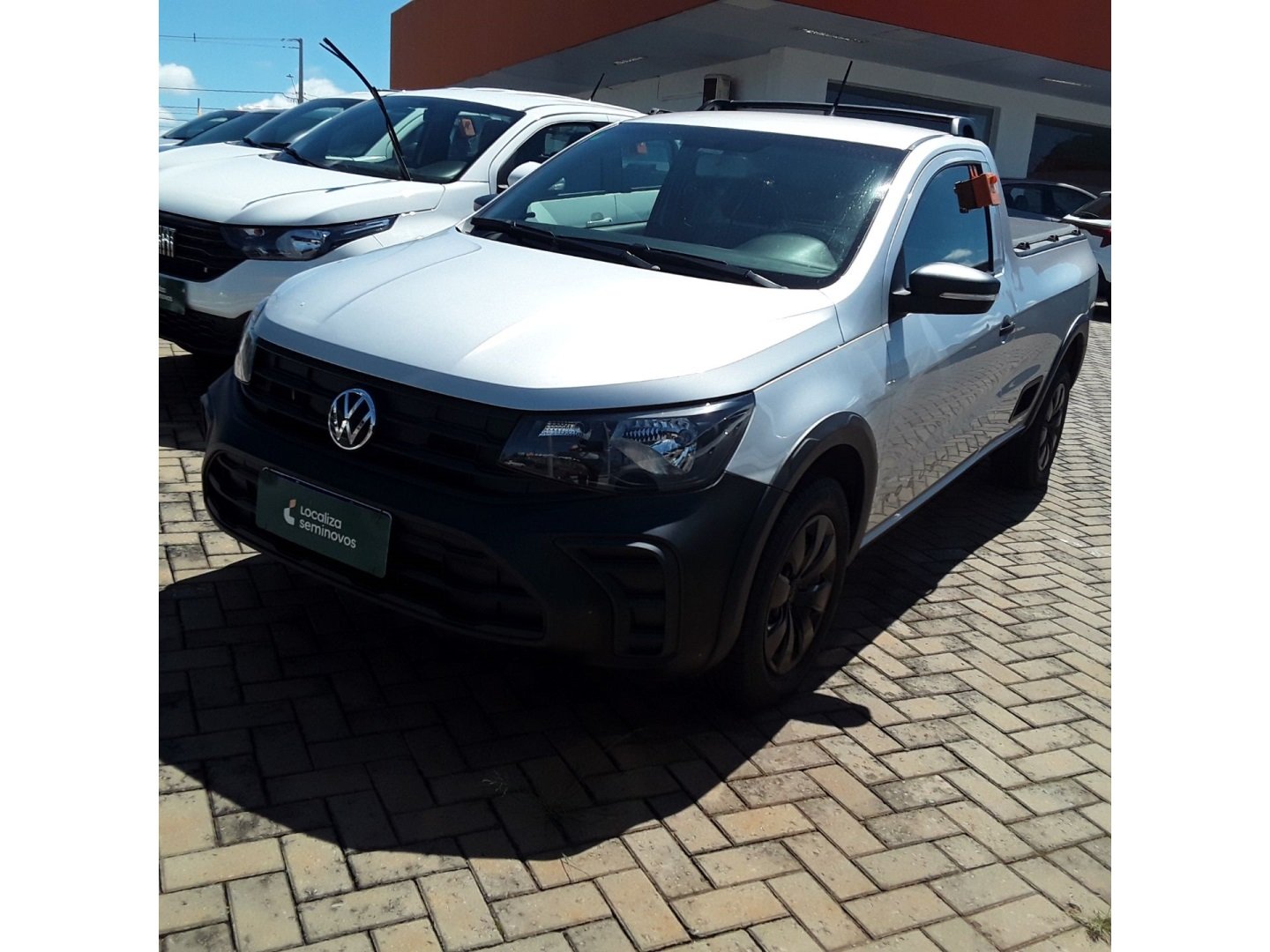 Volkswagen Saveiro Robust 1.6 Total Flex 16V na cor Prata em Cascavel / PR - 909385