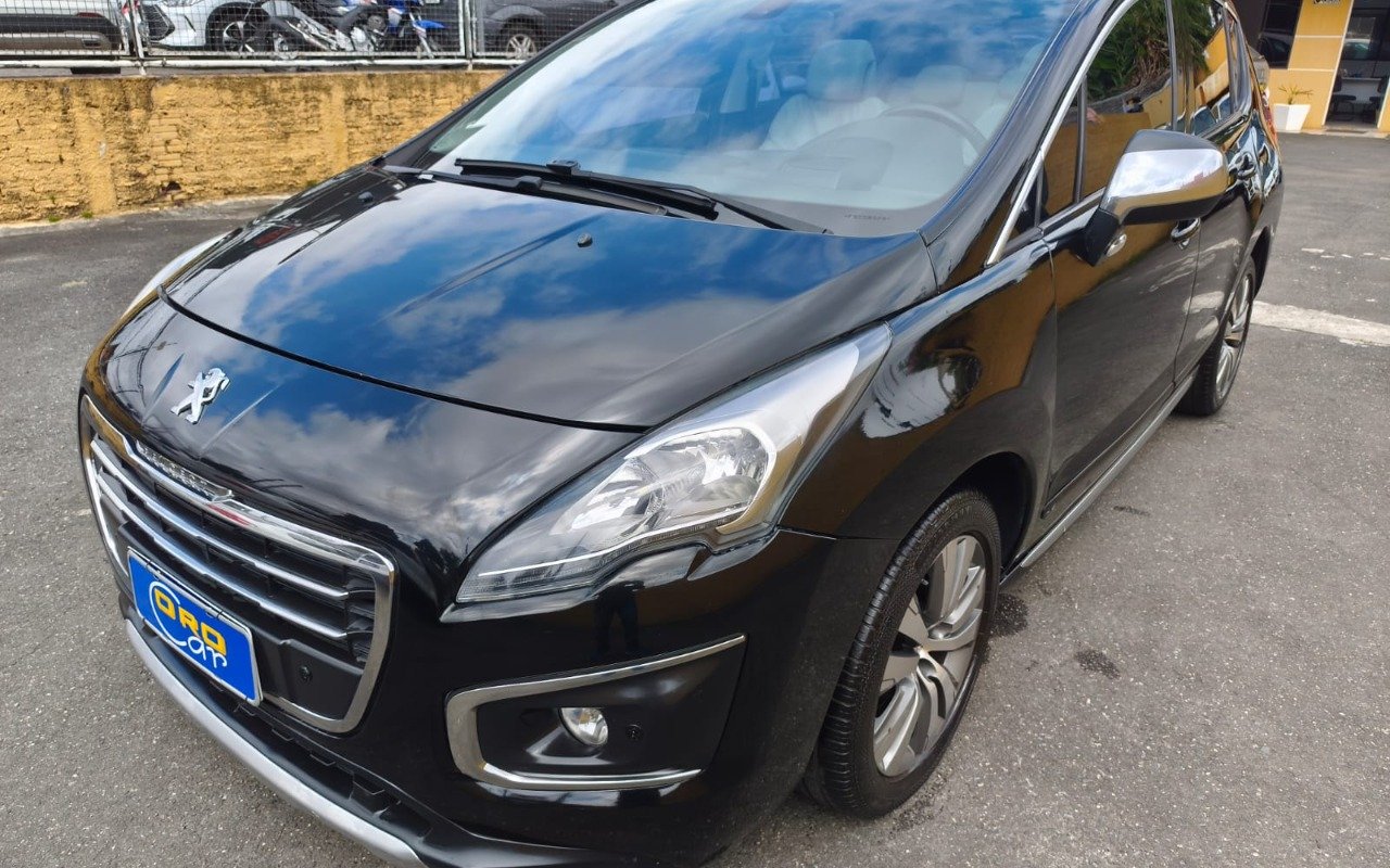Peugeot 3008 Griffe 1.6 Turbo 16V 5p Aut. na cor Preto em Curitiba / PR - 909787