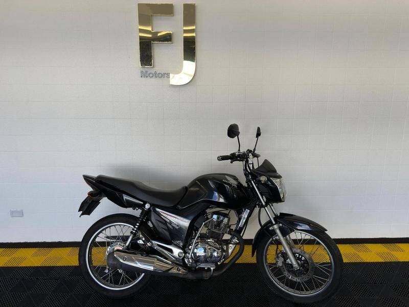 Honda CG 125 FAN / FAN KS / 125 i FAN  na cor Preto em Curitiba / PR - 909803