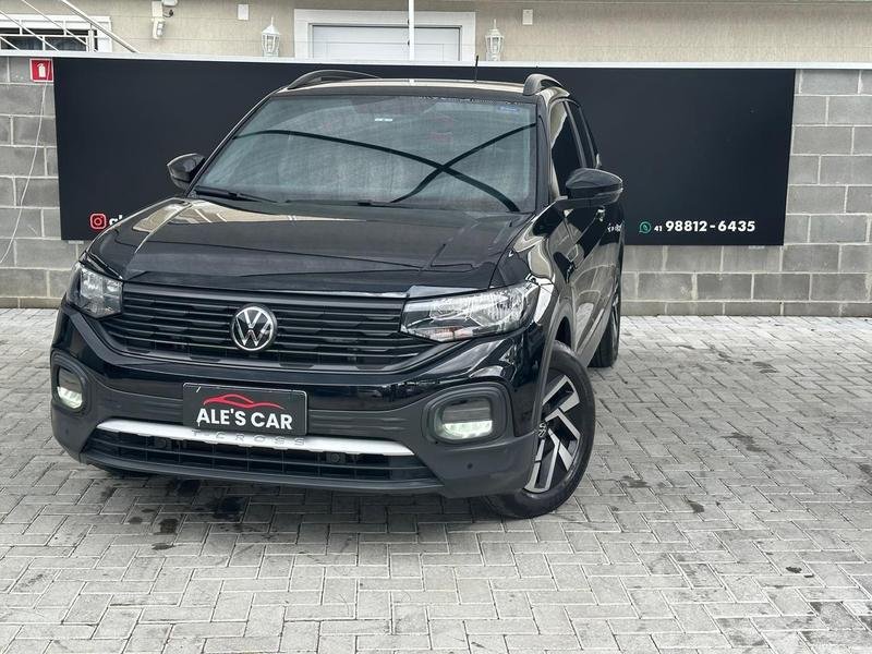 Volkswagen T-Cross Sense 200 TSI 1.0 Flex 5p Aut. na cor Preto em Curitiba / PR - 9115