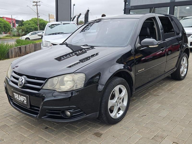 Volkswagen Golf Sportline 1.6 Mi Total Flex 8V 4p na cor Preto em Ponta Grossa / PR - 912022
