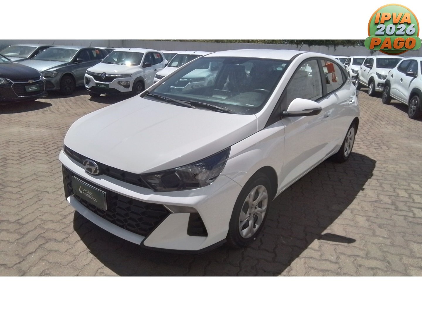Hyundai HB20 Comf./C.Plus/C.Style 1.0 Flex 12V na cor Branco no Pelotas / RS - 912368