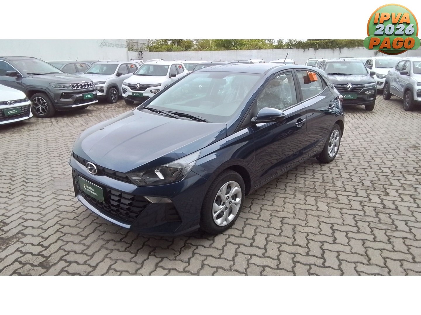 Hyundai HB20 Comf./C.Plus/C.Style 1.0 Flex 12V na cor Azul no Pelotas / RS - 912548