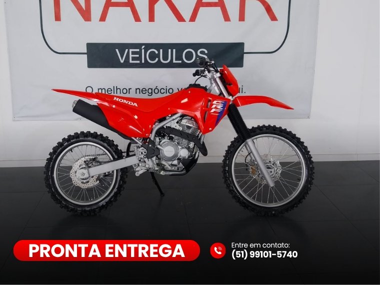 Honda CRF 300F  na cor Vermelho no Porto Alegre / RS - 912679