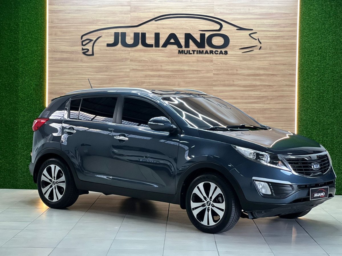 Kia Sportage EX 2.0 16V/ 2.0 16V Flex Aut. na cor Azul no Novo Hamburgo / RS - 912719