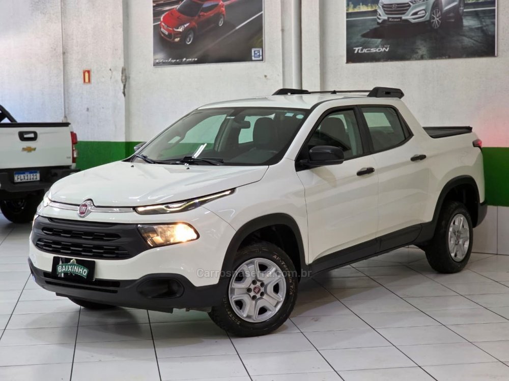 Fiat Toro Freedom 1.8 16V Flex Aut. na cor Branco no Sapucaia do Sul / RS - 912734