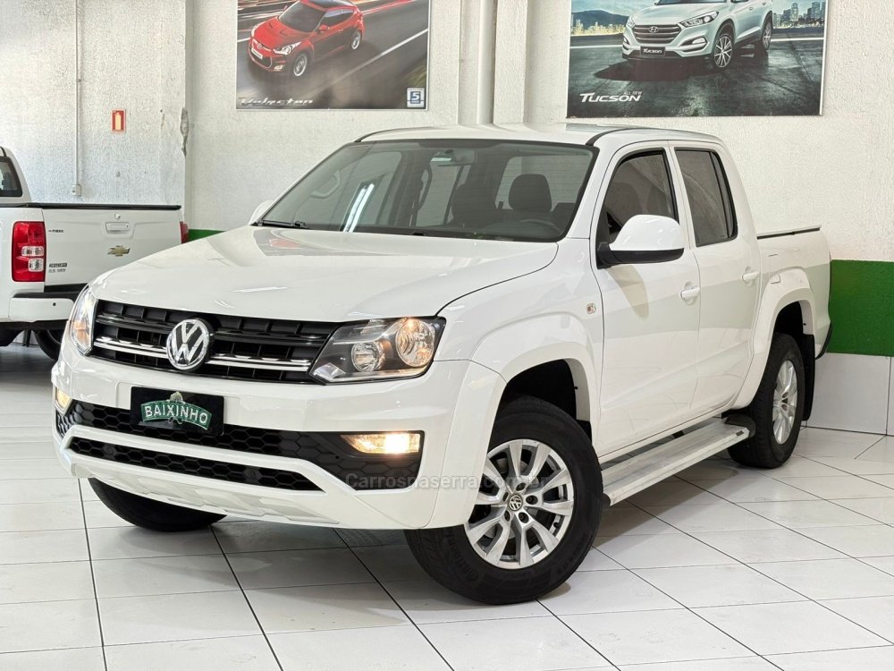 Volkswagen Amarok Trendline CD 2.0 TDI 4X4 Dies Aut na cor Branco no Sapucaia do Sul / RS - 912754