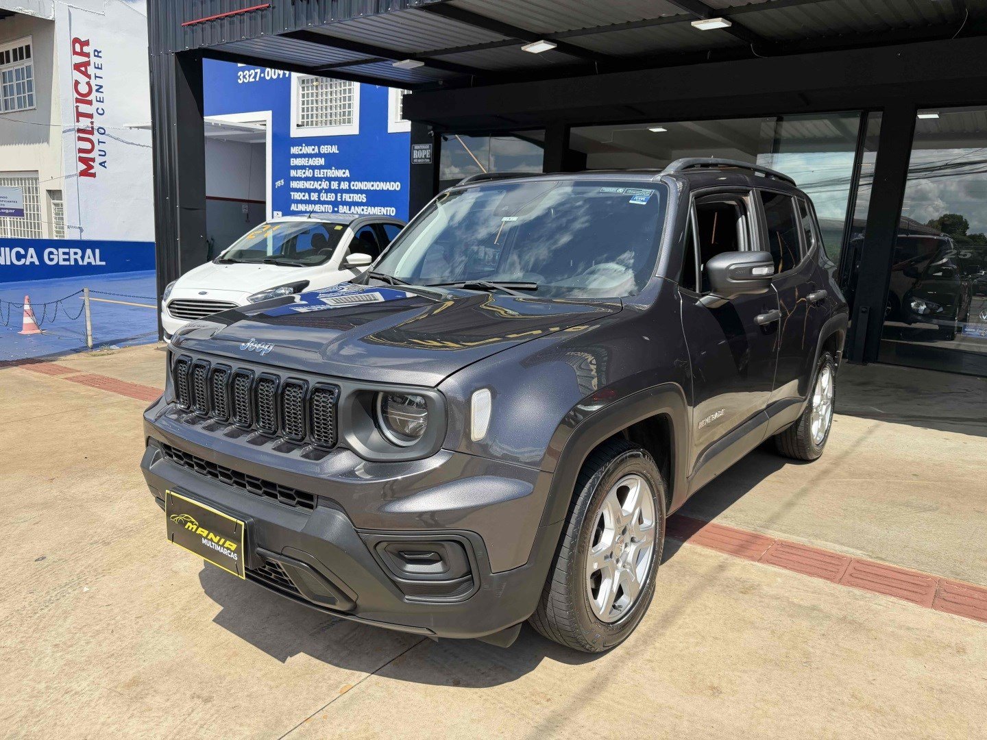 Jeep Renegade Sport T270 1.3 TB 4x2 Flex Aut. na cor Prata em Londrina / PR - 912788