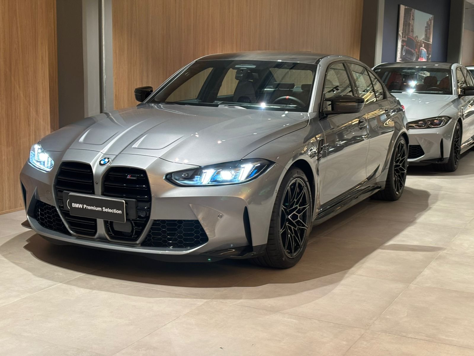 BMW M3 Competition M 3.0 Bi-TB 510cv na cor Cinza em Curitiba / PR - 912965