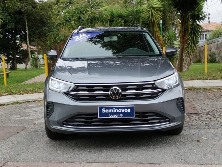 Volkswagen Nivus Comfortline 1.0 200 TSI Flex Aut. na cor Cinza em Curitiba / PR - 913088