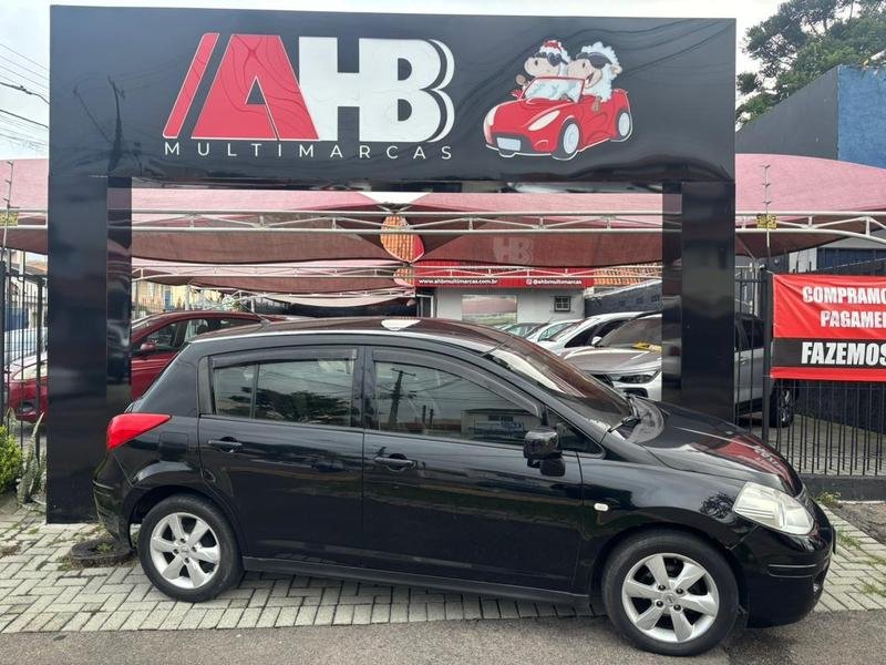 Nissan TIIDA S 1.8/1.8 Flex 16V Aut. na cor Preto em Curitiba / PR - 913105