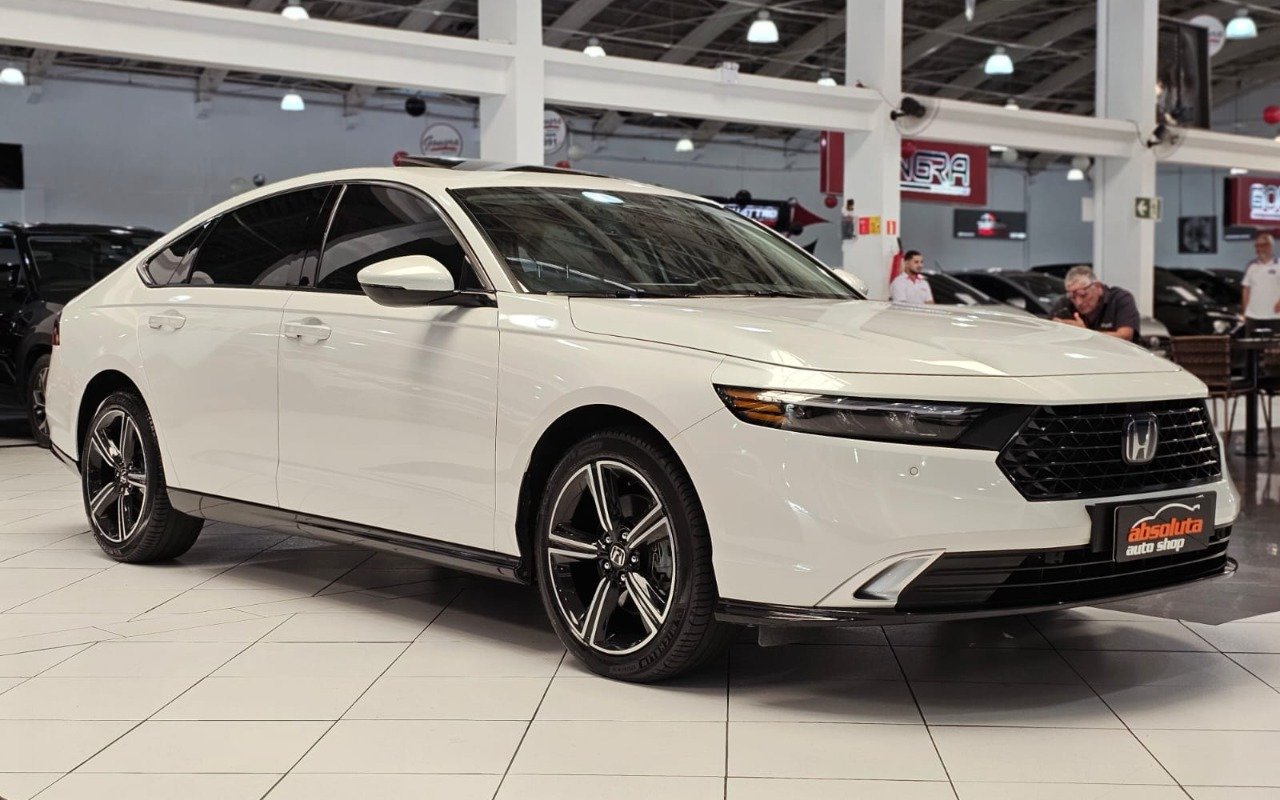 Honda Accord Sedan 2.0 TB 16V Aut. (Híbrido) na cor Branco em Curitiba / PR - 913160