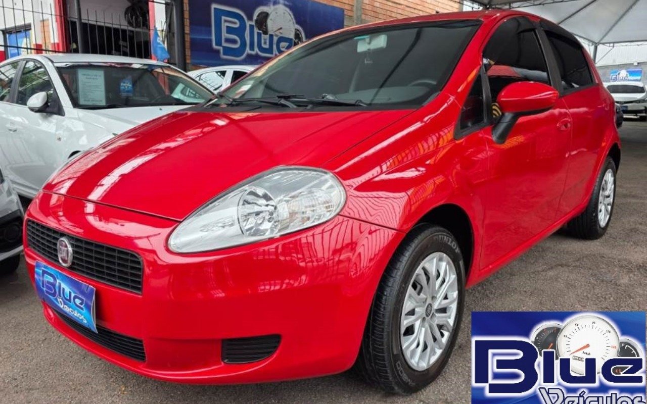 Fiat Punto ATTRACTIVE 1.4 Fire Flex 8V 5p na cor Vermelho no Porto Alegre / RS - 913180