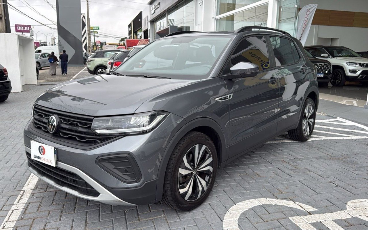 Volkswagen T-Cross 200 TSI 1.0 Flex 12V 5p Aut. na cor Cinza em São José dos Pinhais / PR - 913249