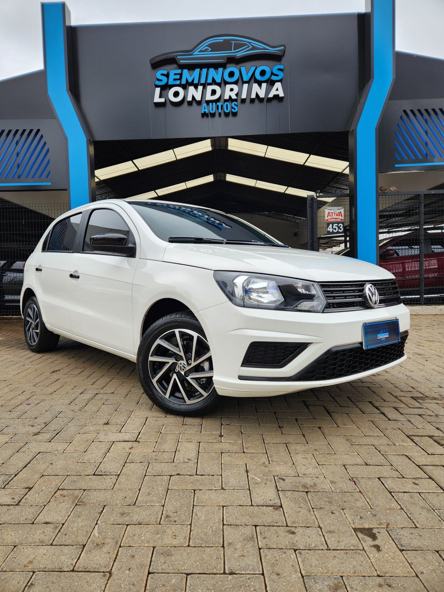 Volkswagen Gol 1.0 Flex 12V 5p na cor Branco em Londrina / PR - 913263