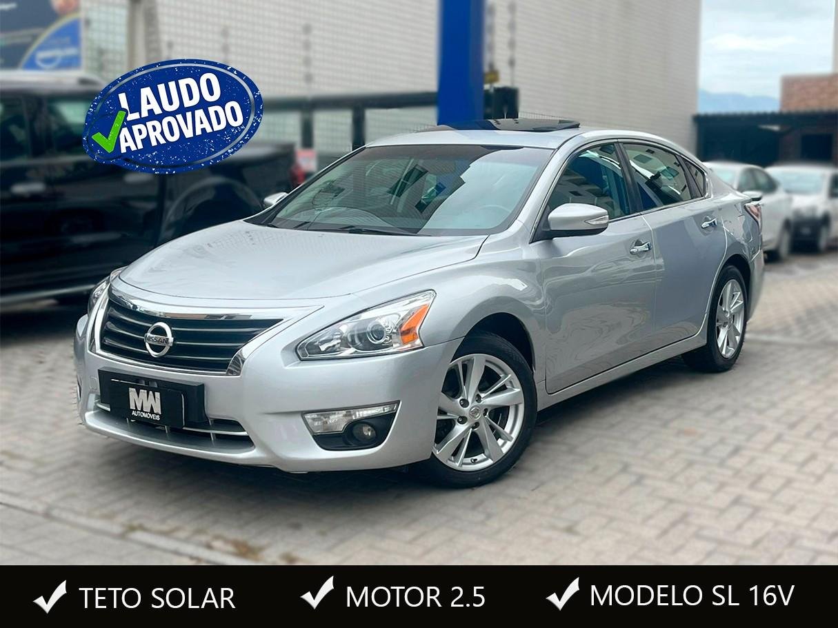 Nissan Altima SL 2.5 16V 4p Aut. na cor Prata em Palhoça / SC - 913287