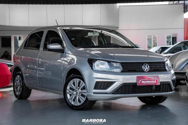 Volkswagen Gol 1.0 Flex 12V 5p na cor Prata em Curitiba / PR - 913403