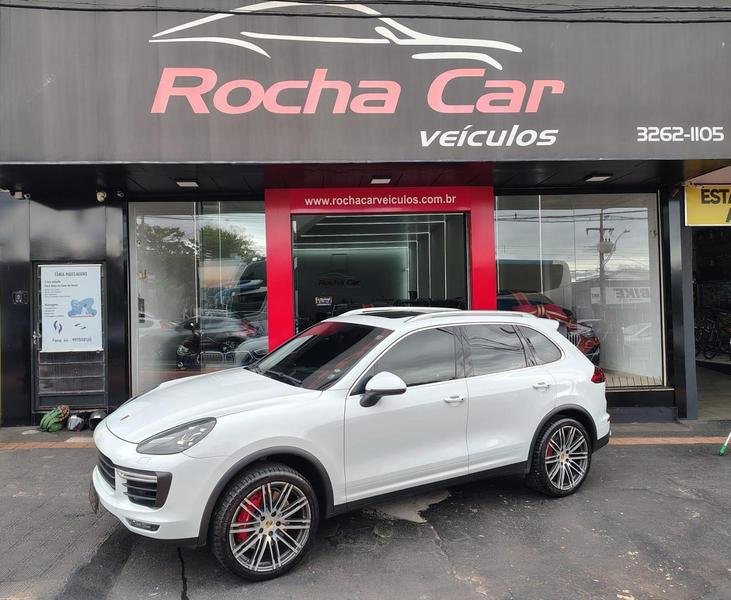 Porsche Cayenne Turbo 4.5/4.8 na cor Branco em Maringá / PR - 914161