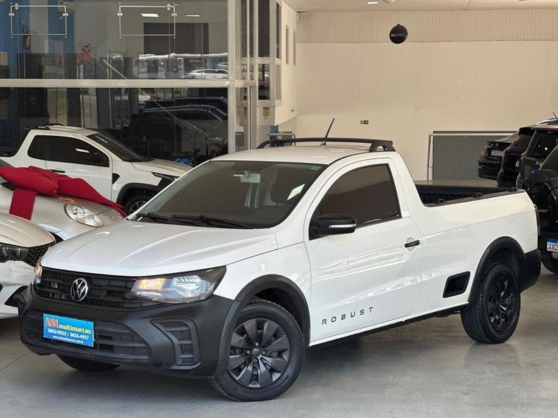 Volkswagen Saveiro Robust 1.6 Total Flex 8V na cor Branco em Colombo / PR - 914228