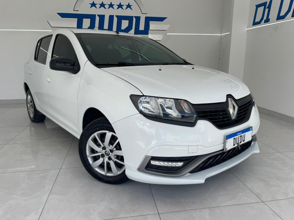Renault Sandero S Edition Flex 1.0 12V 5p Mec. na cor Branco em Joinville / SC - 914229