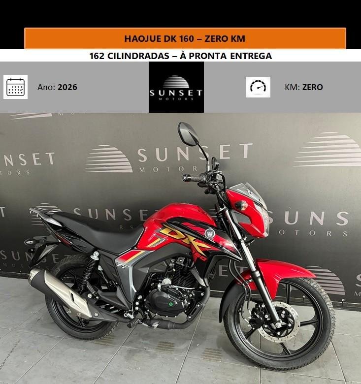 HAOJUE DK 160  na cor Vermelho em Itajaí / SC - 914464