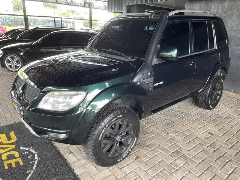 Mitsubishi Pajero TR4 2.0/ 2.0 Flex 16V 4x4 Aut. na cor Verde no Porto Alegre / RS - 914558