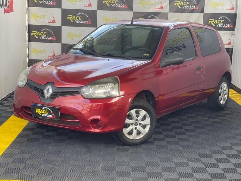 Renault Clio Hi-Flex 1.0 16V 3p na cor Vermelho no Porto Alegre / RS - 914563