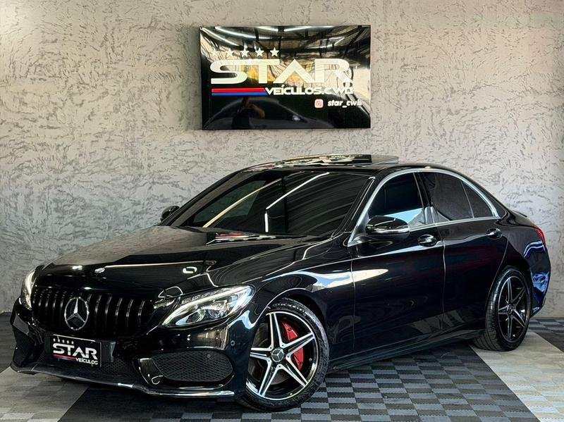 Mercedes-Benz C-250 Avantgarde 2.0 TB 211cv Aut. na cor Preto em Curitiba / PR - 914992