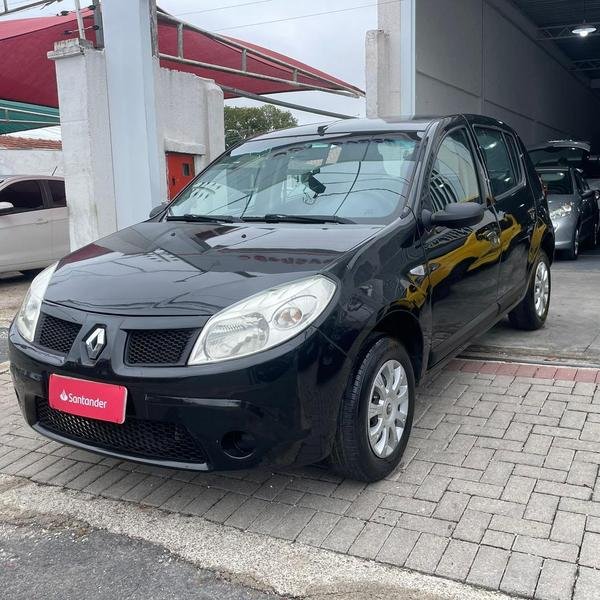Renault Sandero Authentique Hi-Power 1.0 16V 5p na cor Preto em Curitiba / PR - 915080