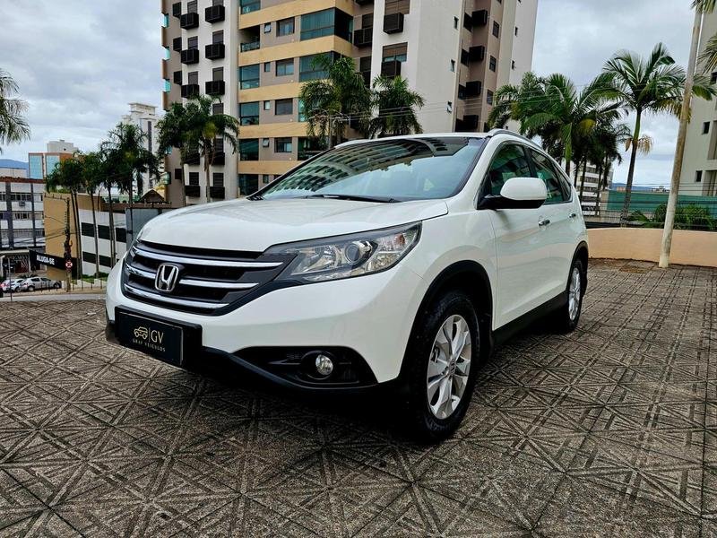 Honda CR-V EXL 2.0 16V 4WD/2.0 Flexone Aut. na cor Branco em Florianópolis / SC - 915098