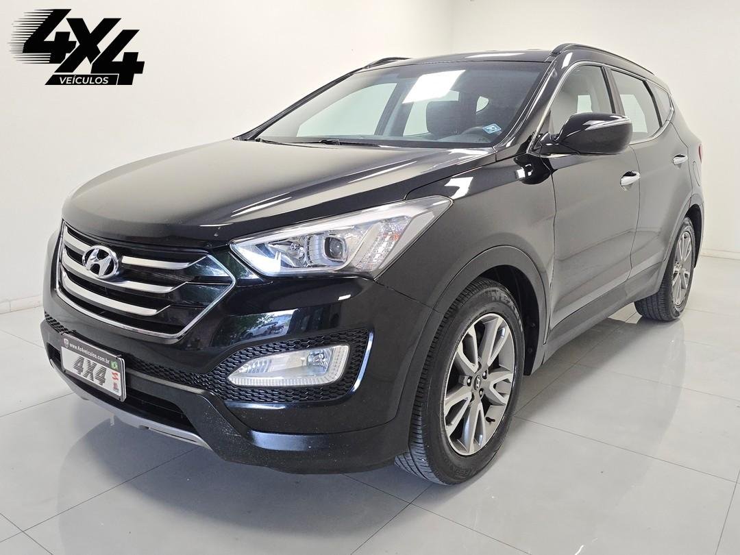 Hyundai Santa Fé GLS 3.3 V6 4X4 Tiptronic na cor Preto em São José / SC - 915186