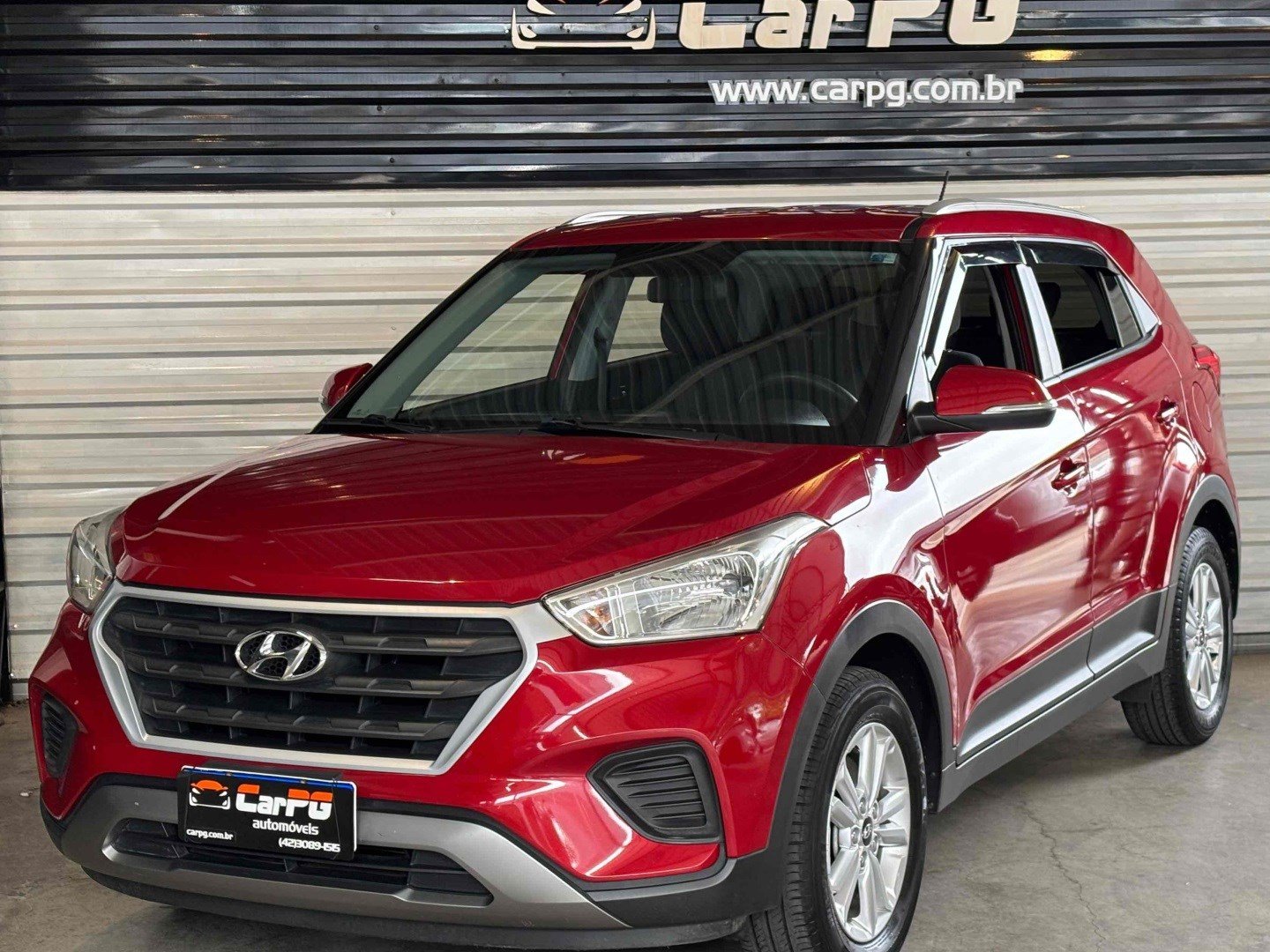 Hyundai Creta Attitude 1.6 16V Flex Mec. na cor Vermelho em Ponta Grossa / PR - 915245