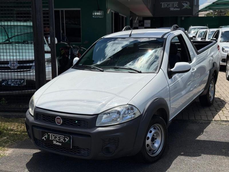 Fiat Strada Volc.TRIBUTO 125 1.3 Flex CD Aut. na cor Branco em Curitiba / PR - 915376