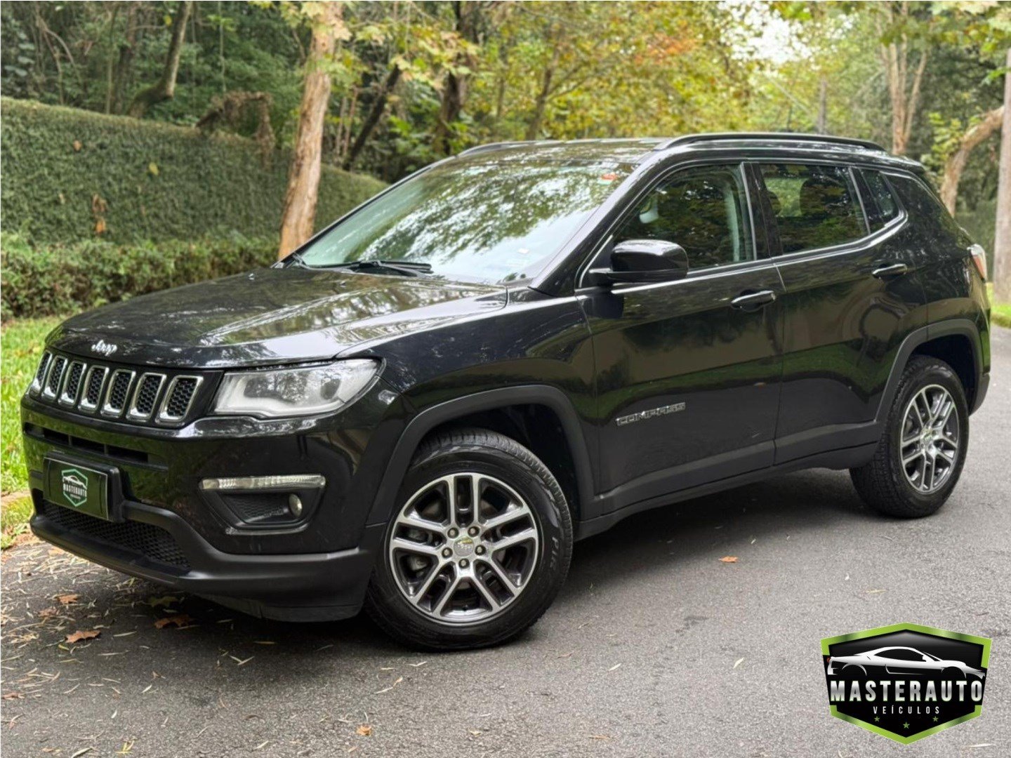 Jeep Compass SPORT 2.0 4x2 Flex 16V Aut. na cor Preto em Curitiba / PR - 915480