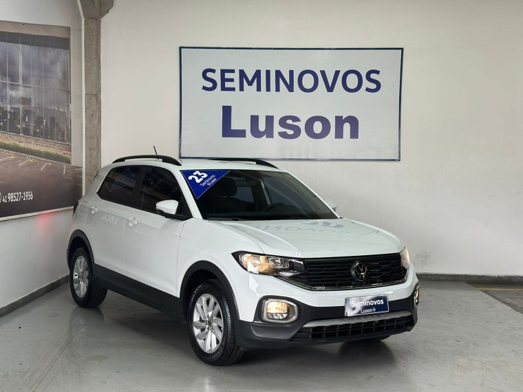 Volkswagen T-Cross 200 TSI 1.0 Flex 12V 5p Aut. na cor Branco em São José dos Pinhais / PR - 915514