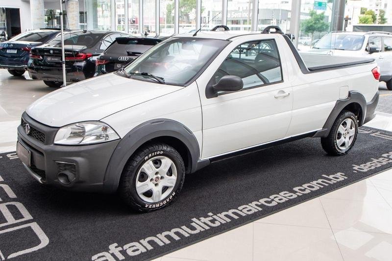 Fiat Strada Working HARD 1.4 Fire Flex 8V CS na cor Branco em Curitiba / PR - 915684