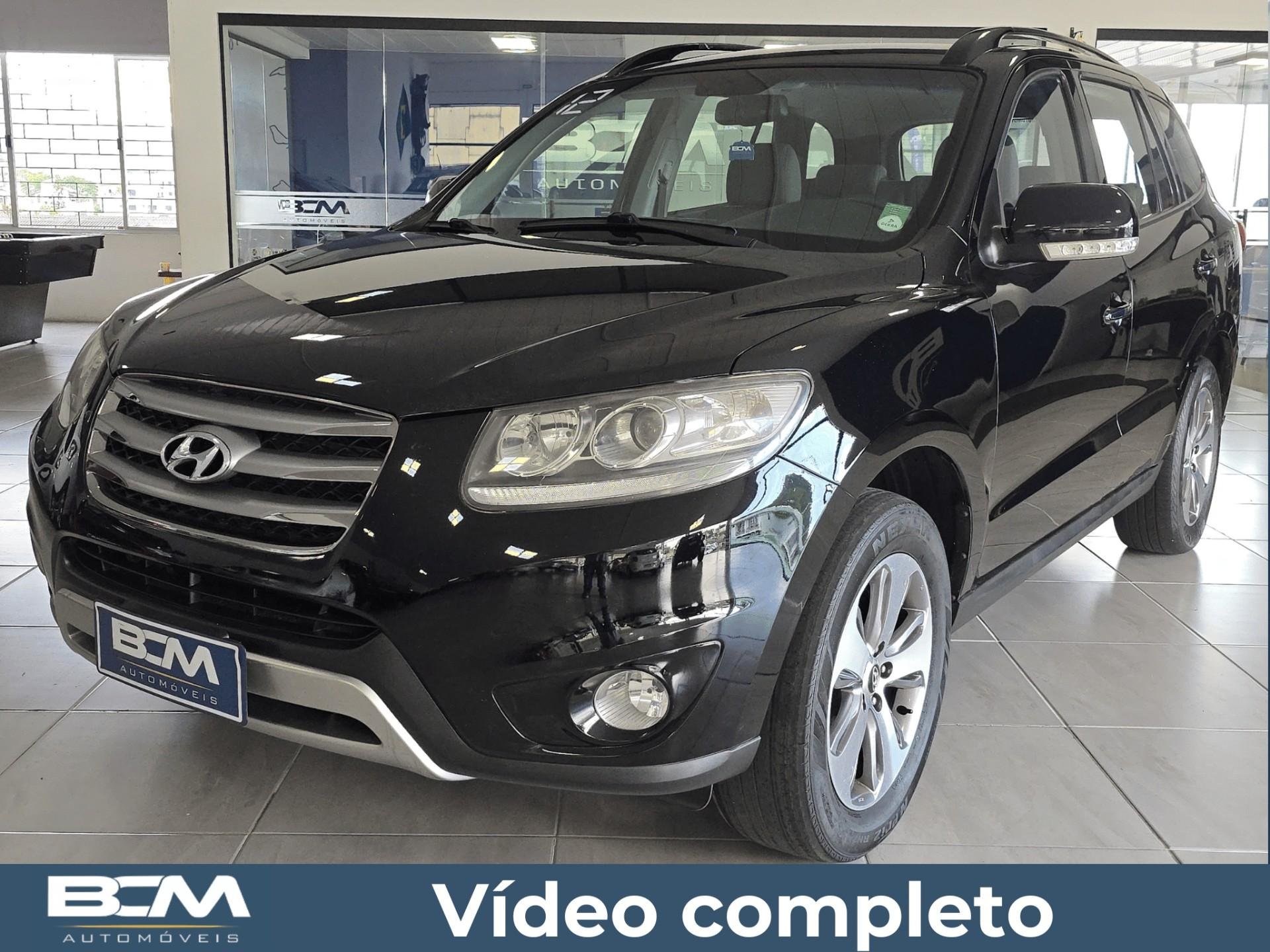 Hyundai Santa Fé GLS 3.5 V6 4x4 Tiptronic na cor Preto em São José / SC - 915879