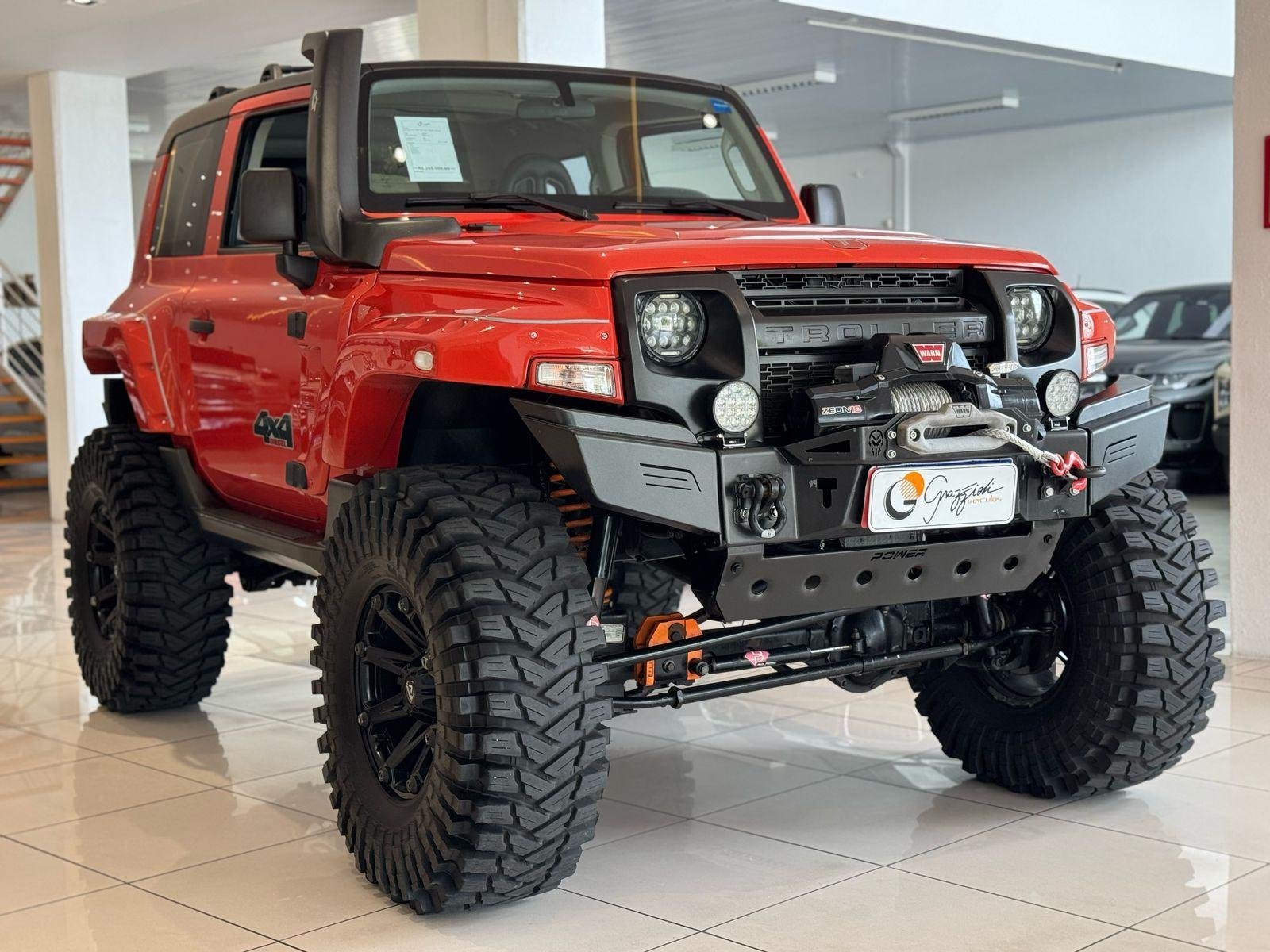 Troller T-4 3.2 4x4 Tdi Cap.Rígida Die. Aut. na cor Laranja no Rio Grande / RS - 915954