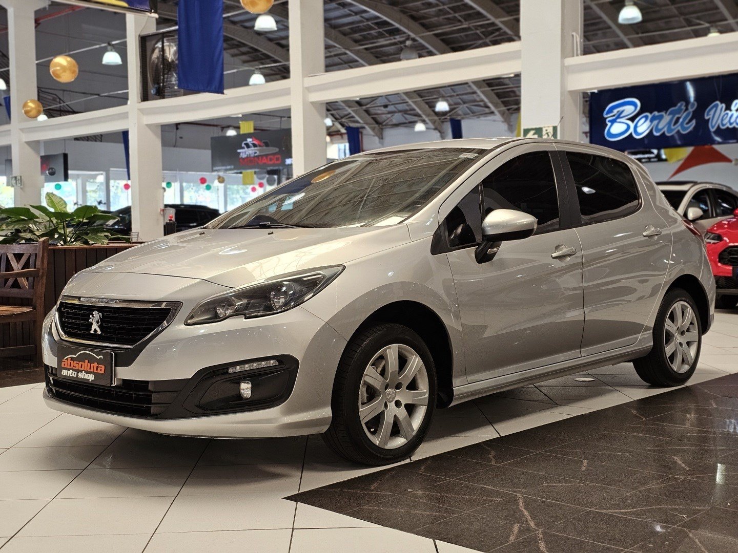 Peugeot 308 Allure 1.6 Turbo Flex 16V 5p Aut. na cor Prata em Curitiba / PR - 915990