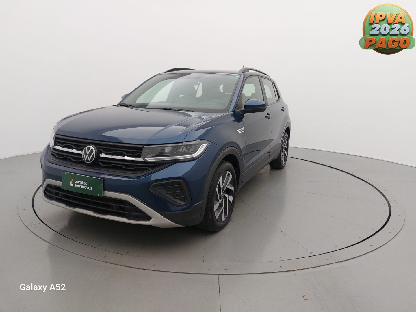 Volkswagen T-Cross Comfor. 200 TSI 1.0 Flex 5p Aut. na cor Azul em Maringá / PR - 916959