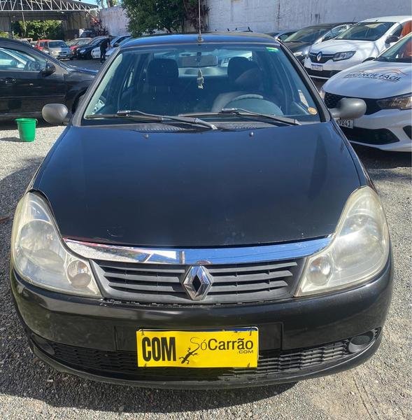 Renault Symbol Expression Hi-Flex 1.6 16V 4p na cor Preto em Curitiba / PR - 9170
