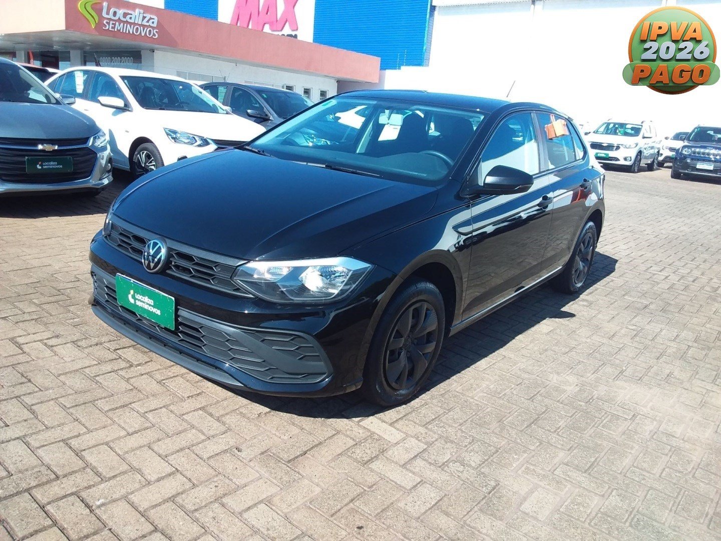 Volkswagen Polo Track Rock in Rio 1.0 Flex 12V 5p na cor Preto em Maringá / PR - 917000