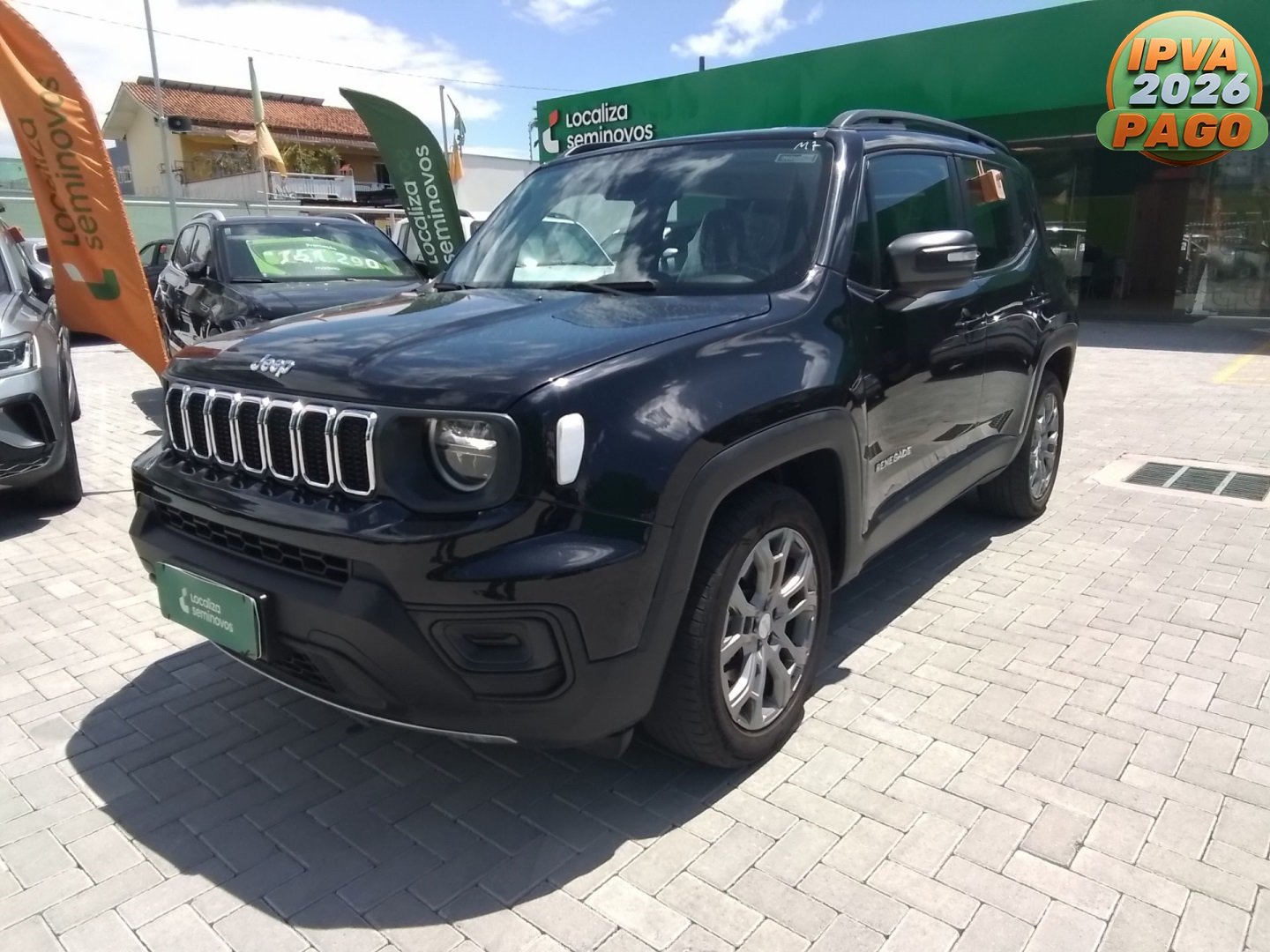 Jeep Renegade Long. T270 1.3 TB 4x2 Flex Aut. na cor Preto em Palhoça / SC - 917434