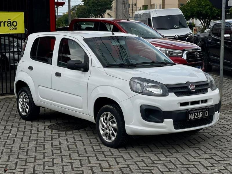 Fiat Uno ATTRACTIVE 1.0 Flex 6V 5p na cor Branco em Curitiba / PR - 918345
