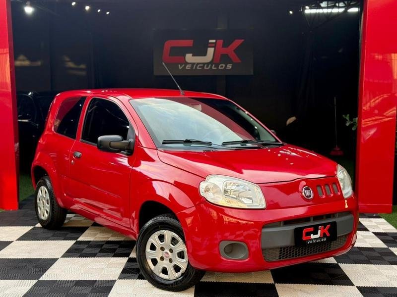 Fiat Uno ATTRACTIVE 1.0 Flex 6V 5p na cor Vermelho no Canoas / RS - 918360