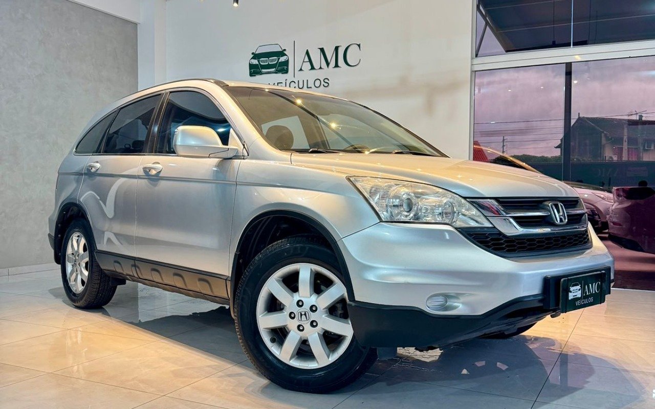 Honda CR-V LX 2.0 16V 2WD/2.0 Flexone Aut. na cor Prata em Joinville / SC - 918452