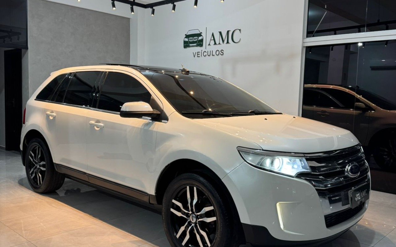 Ford Edge LIMITED 3.5 V6 24V AWD Aut. na cor Branco em Joinville / SC - 918506