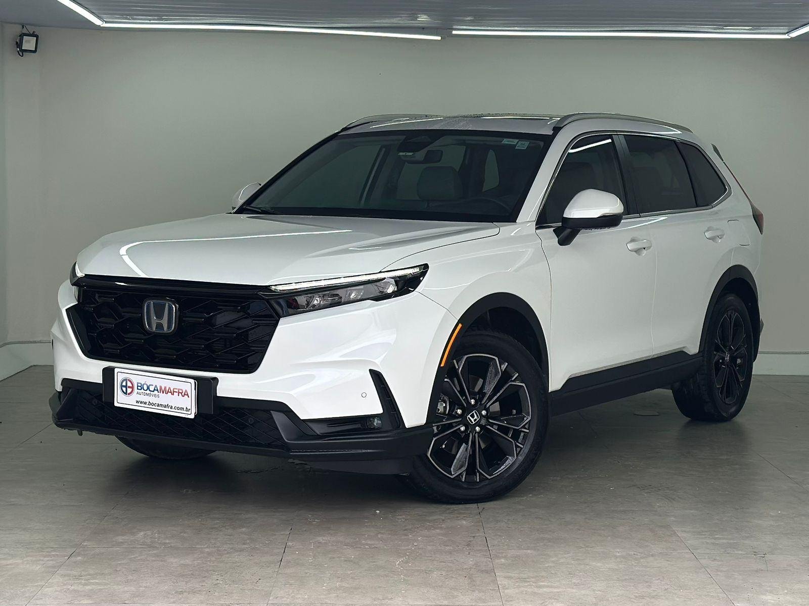 Honda CR-V Touring 2.0 16V AWD Aut.(Híbrido) na cor Branco em Brusque / SC - 918531